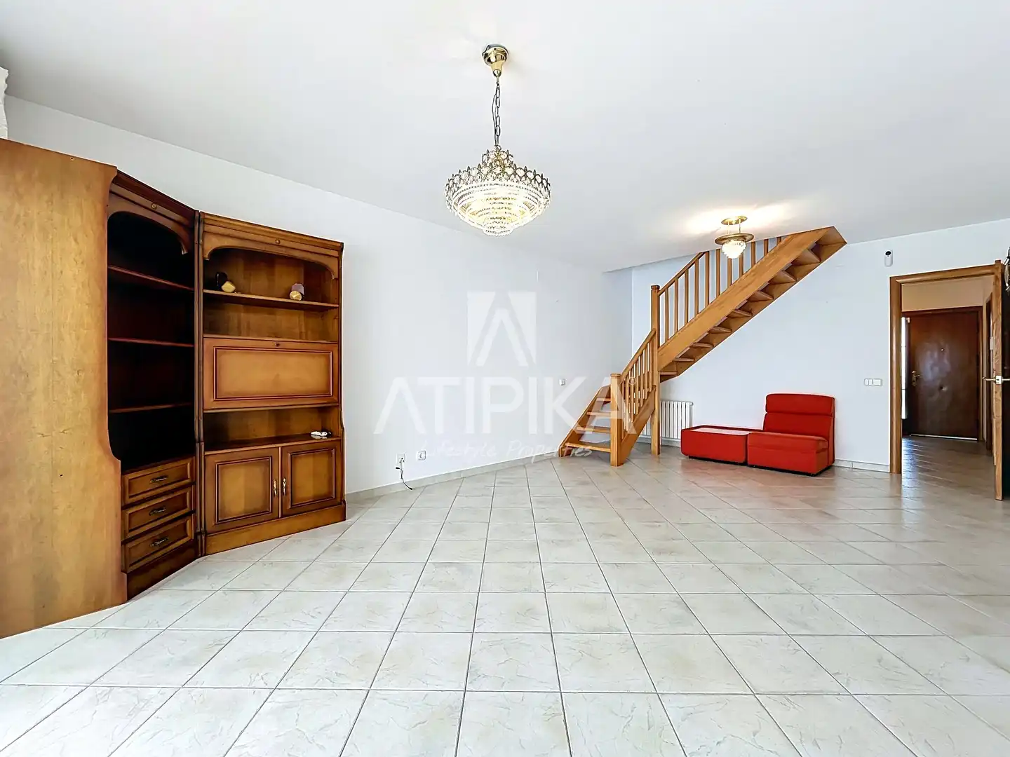 Sala d'estar de Casa o xalet en venda en Sant Pere de Ribes amb Piscina