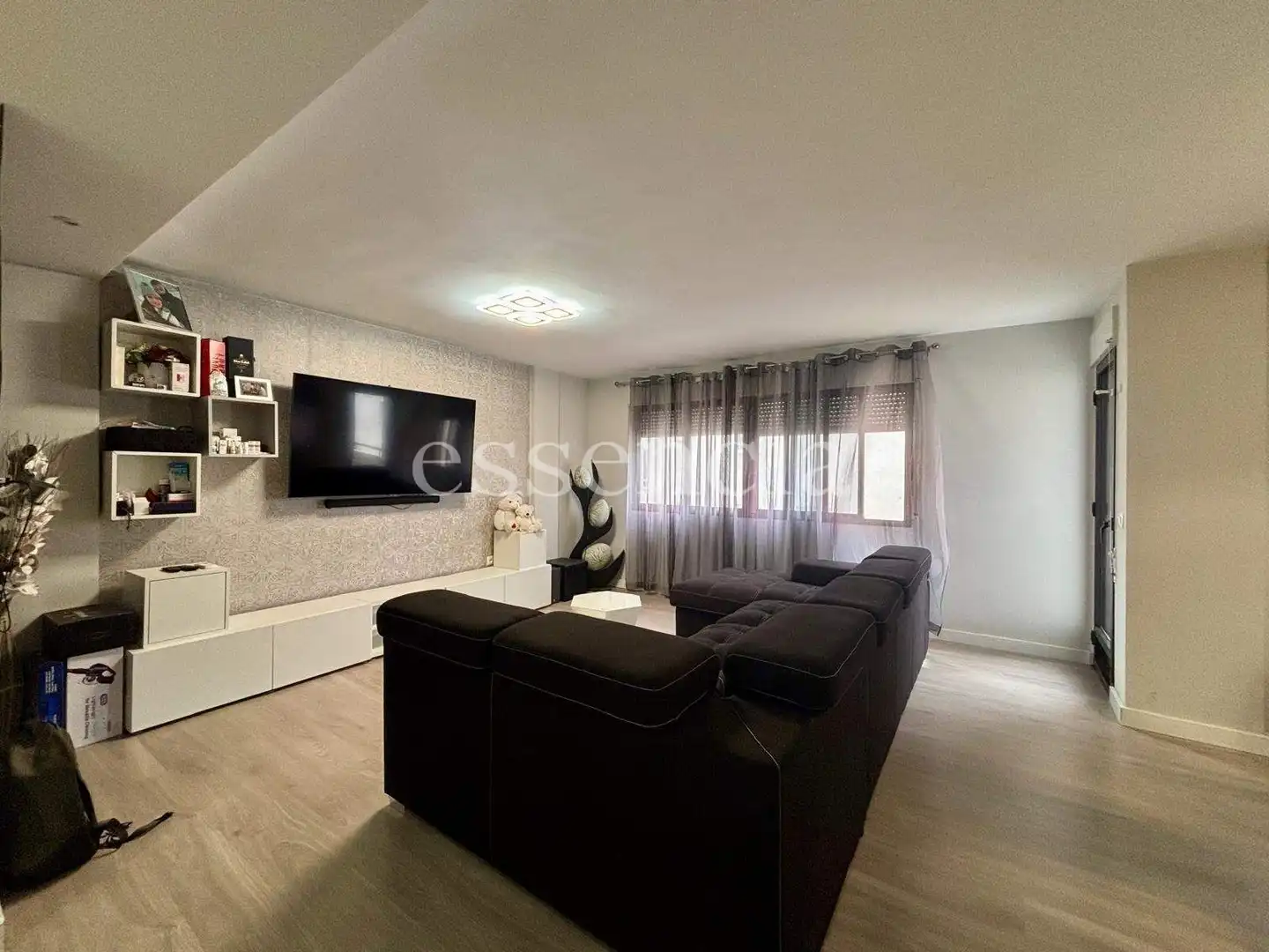 Living room of Flat for sale in Gandia  with Air Conditioner and Balcony