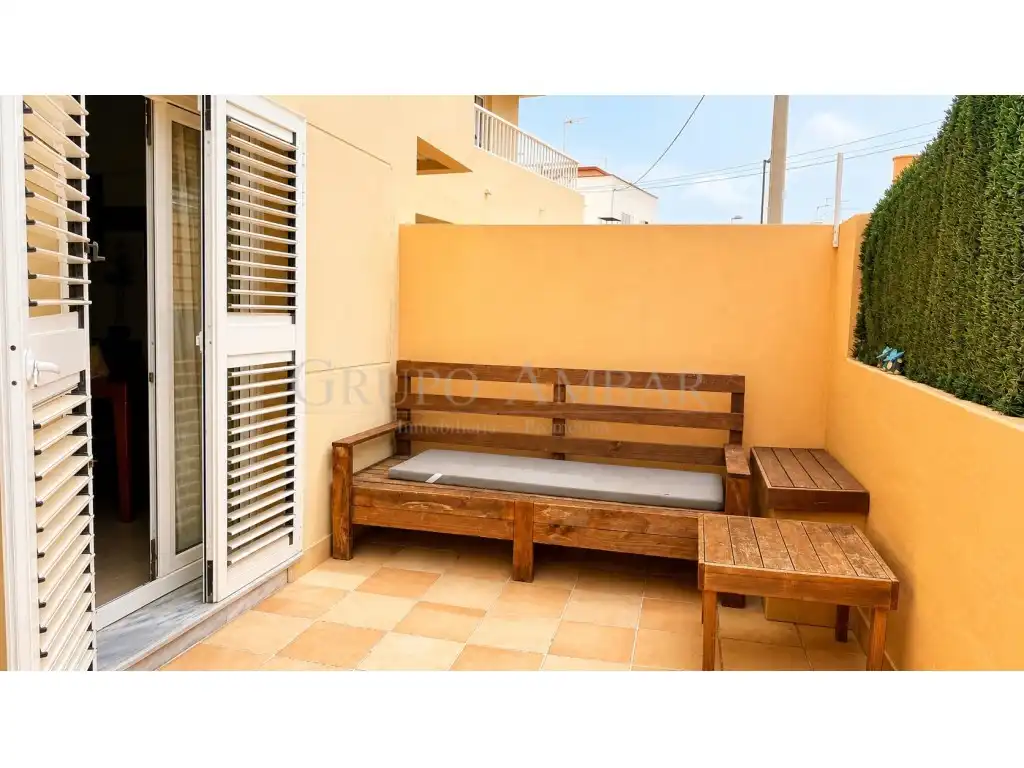 Terrasse von Erdgeschoss zum Verkauf in Eivissa