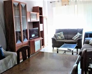 Living room of Flat to rent in Cáceres Capital  with Heating, Terrace and Furnished