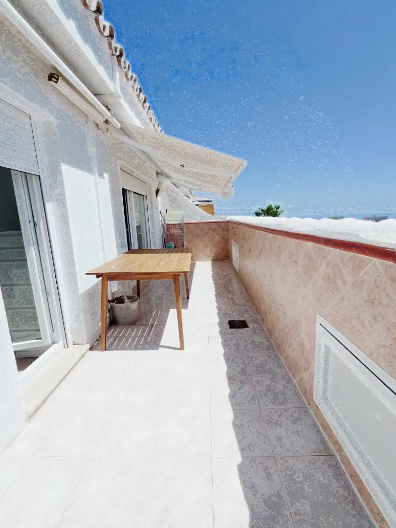 Terraza de Ático en venta en Benalmádena con Aire acondicionado, Terraza y Horno
