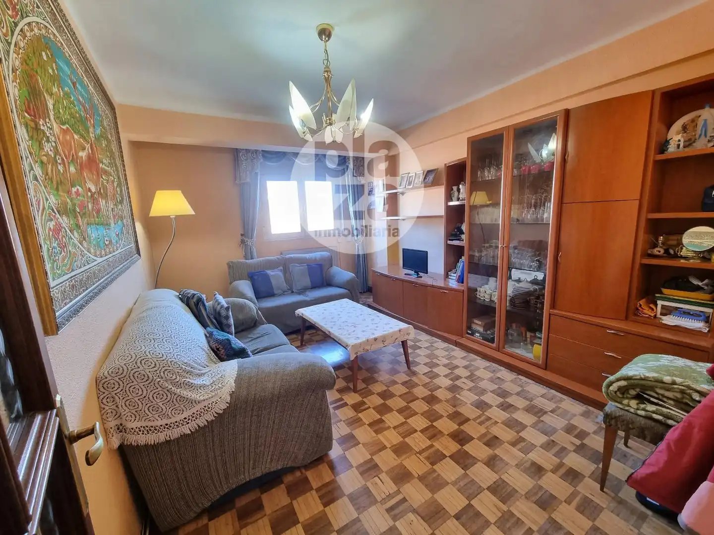 Sala de estar de Piso en venta en Burgos con Calefacción y Terraza