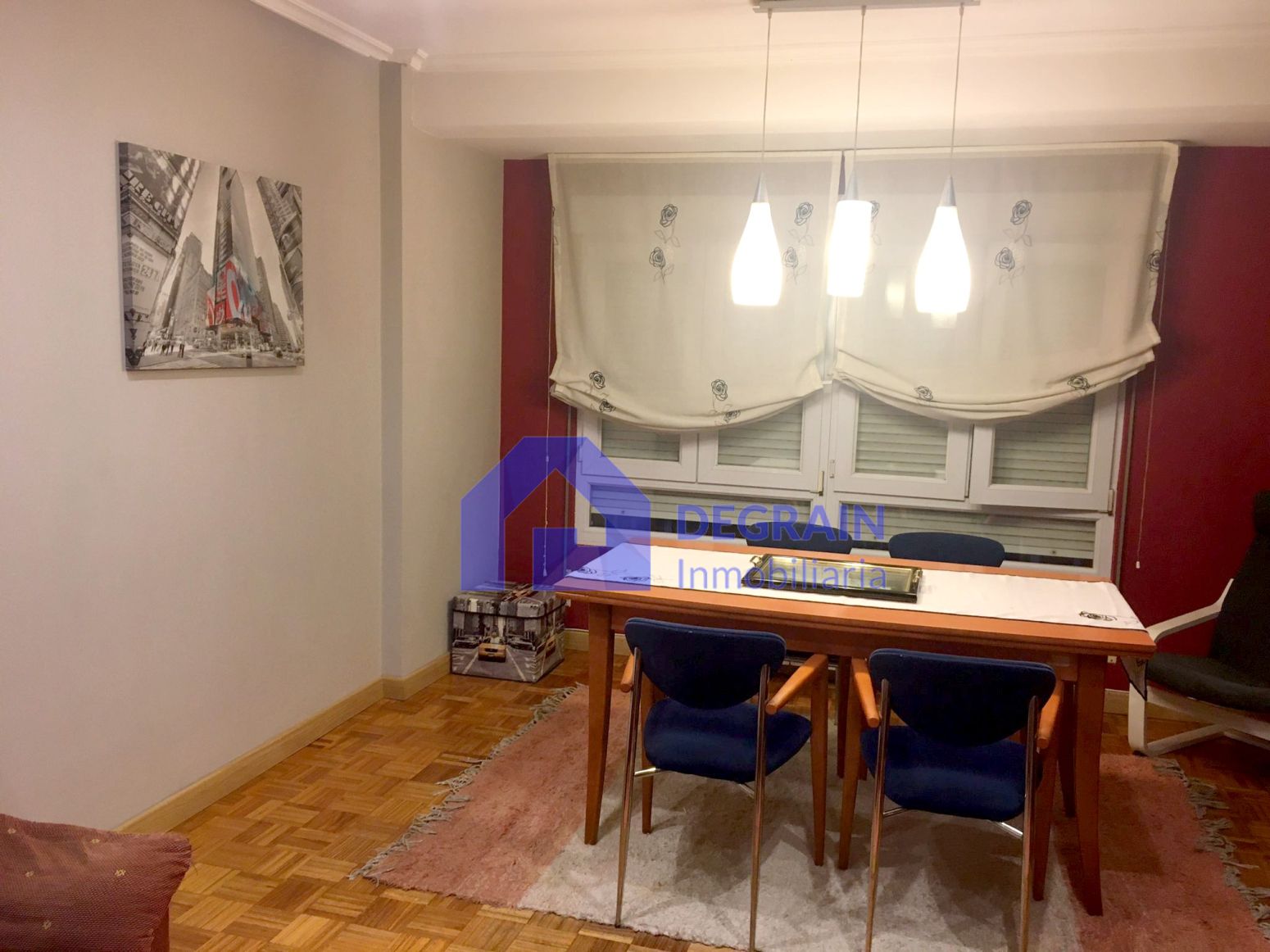Esszimmer von Wohnung zur Miete in Oviedo  mit Heizung und Balkon