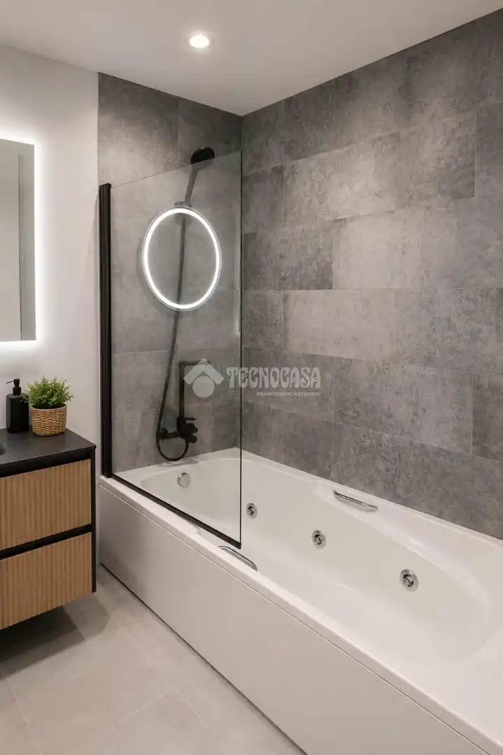 Baño de Ático en venta en Parla con Aire acondicionado, Calefacción y Terraza