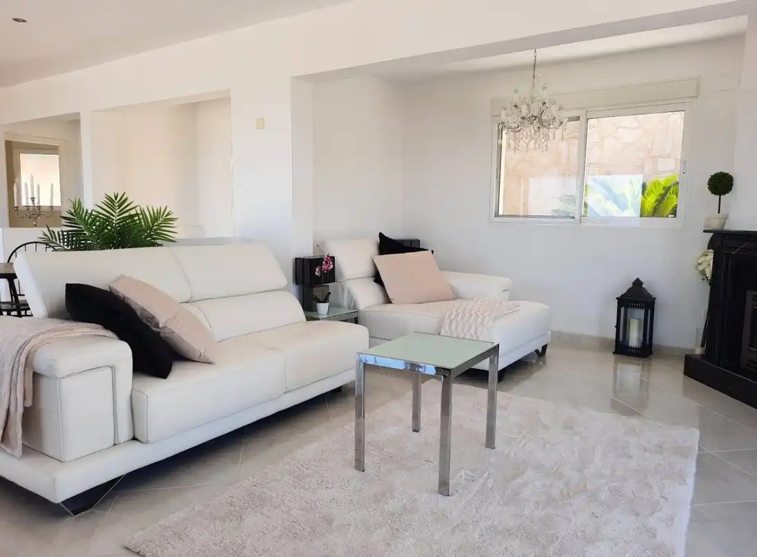 Living room of Houses for sale in Dénia  with Air Conditioner, Heating and Private garden