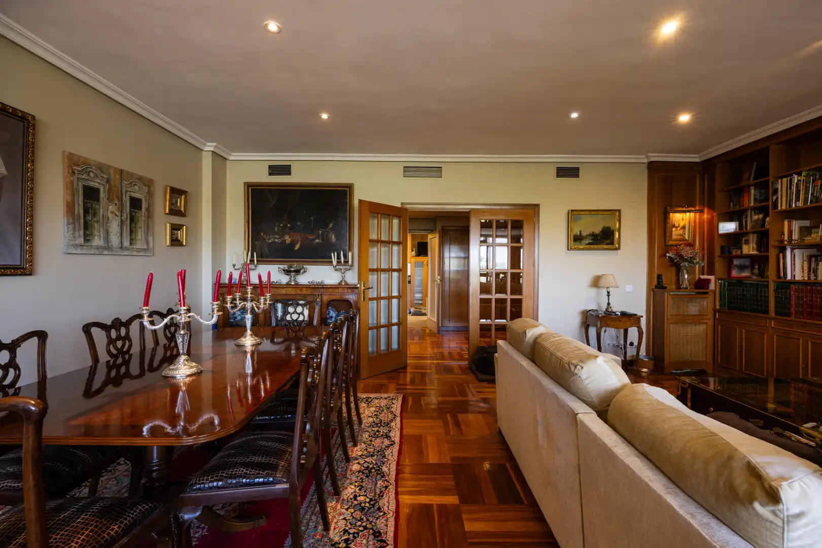 Sala de estar de Piso en venta en Madrid con Aire acondicionado, Calefacción y Jardín privado