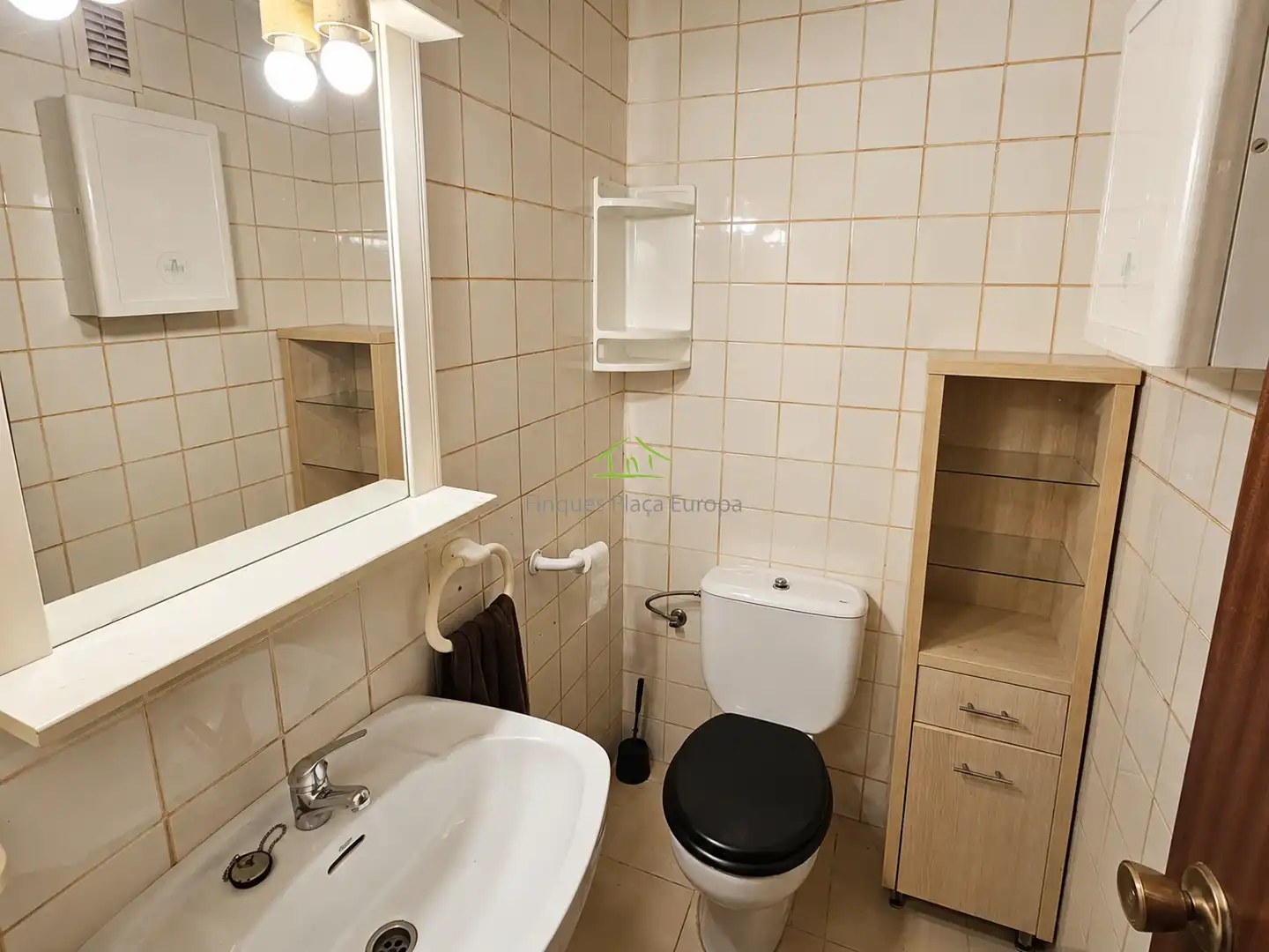Baño de Apartamento en venta en Santa Cristina d'Aro con Calefacción, Terraza y Balcón