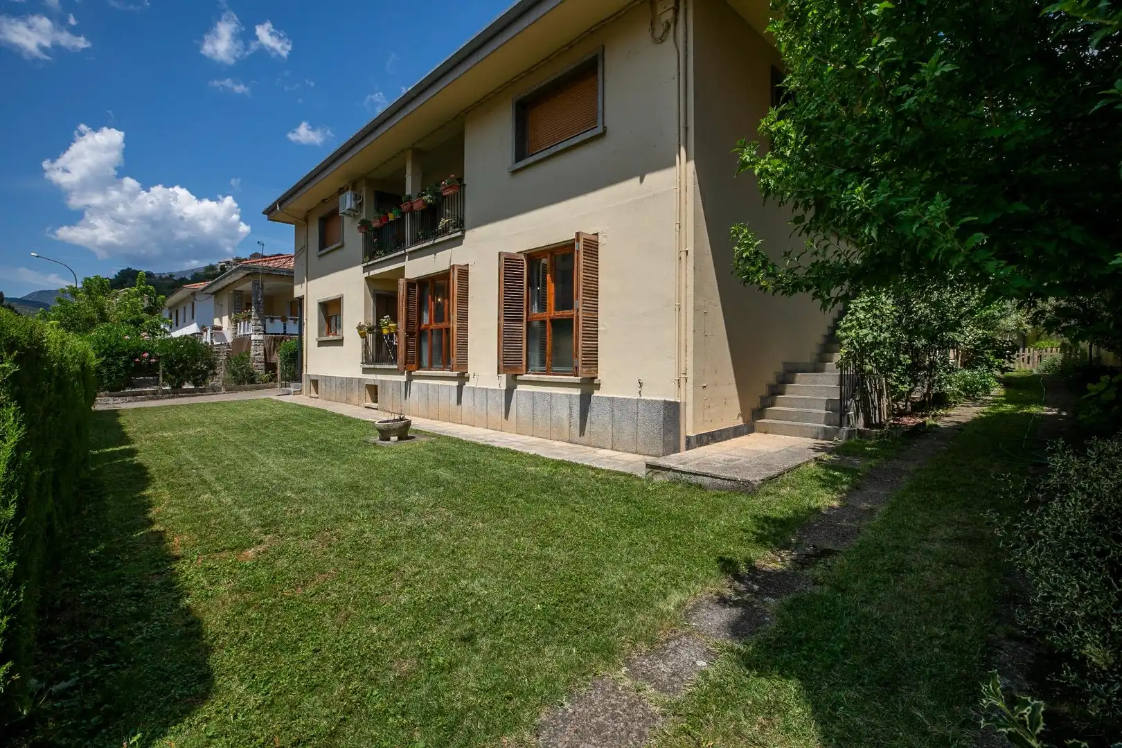 Vista exterior de Piso en venta en Boltaña con Aire acondicionado, Calefacción y Jardín privado