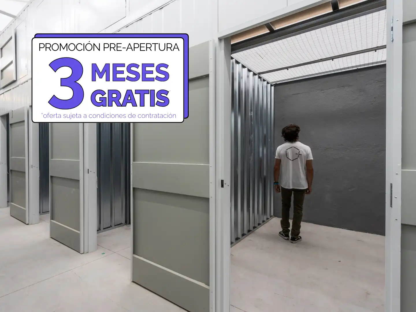Storage room for rent in Madrid  with Alarm
