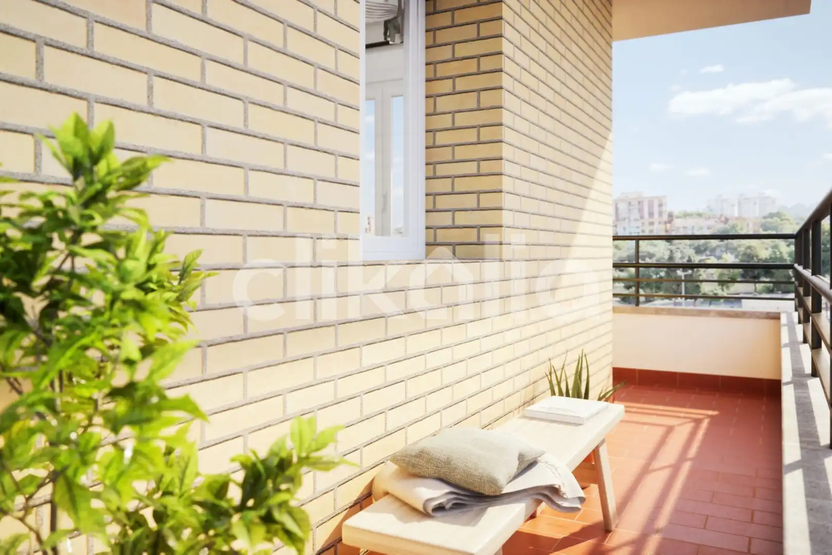 Balcony of Flat for sale in Sevilla  with Air Conditioner, Terrace and Balcony