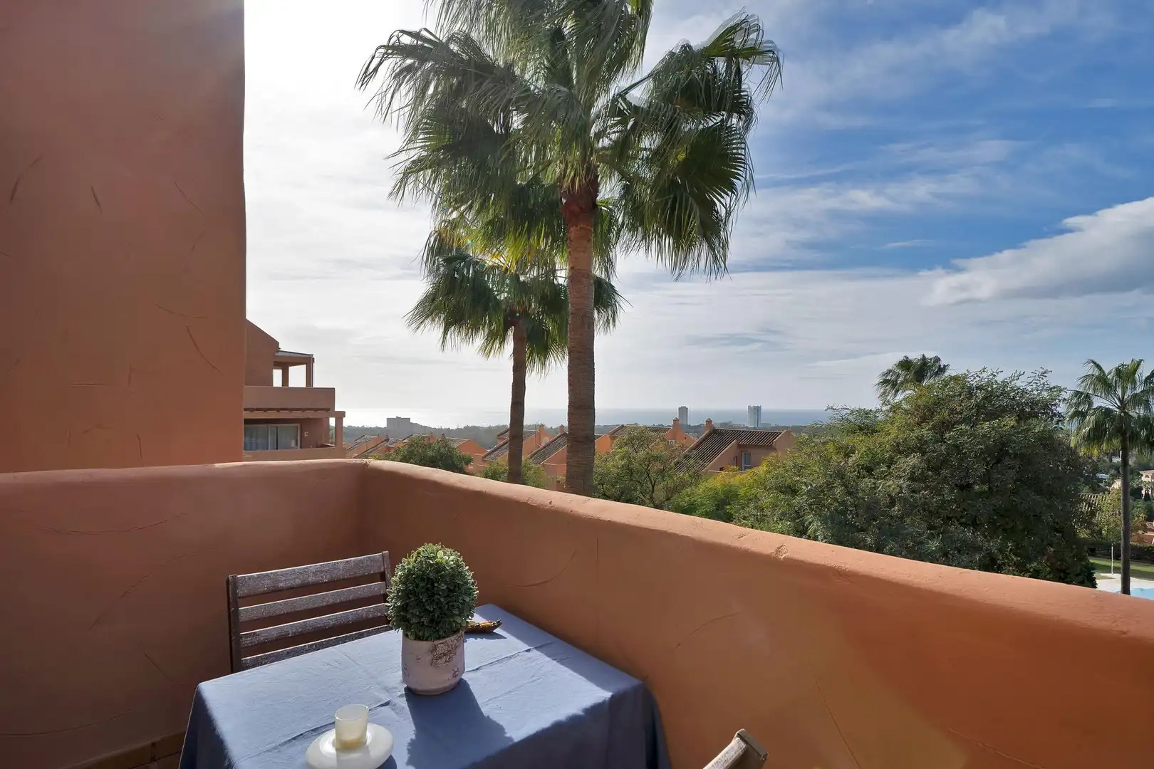 Terrace of Apartments for sale in Marbella  with Air Conditioner, Private garden and Storage room