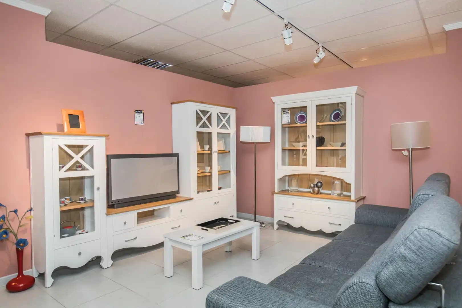 Wohnzimmer von Geschaftsraum zur Miete in Ávila mit Klimaanlage und Terrasse