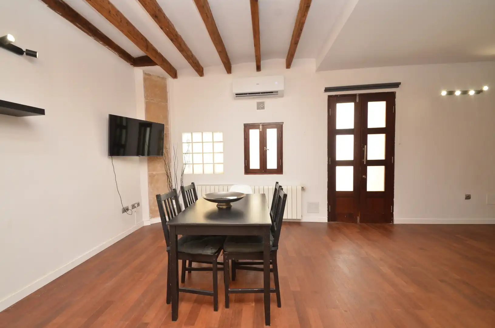 Dining room of Flat for rent in  Palma de Mallorca  with Air Conditioner, Heating and Furnished