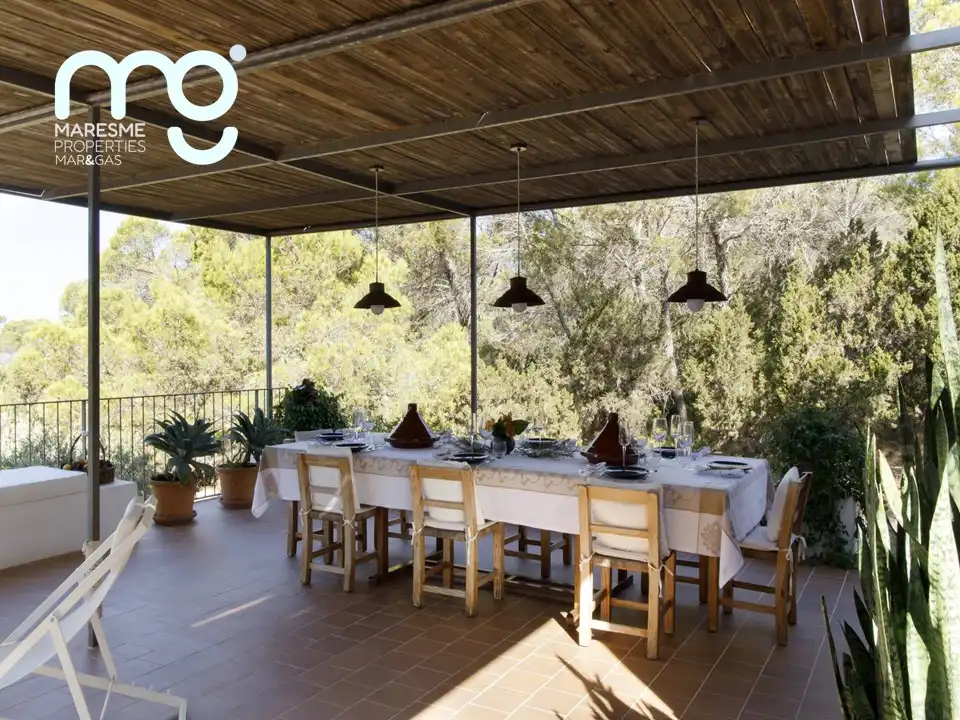 Terrace of Country homes for sale in Andratx  with Air Conditioner, Heating and Private garden