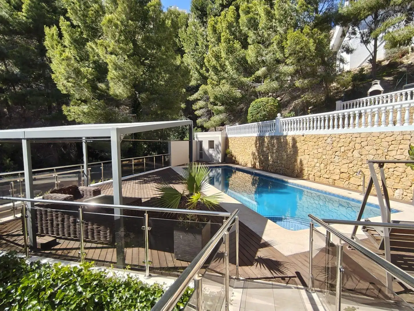 Swimming pool of Houses for sale in Altea  with Air Conditioner, Heating and Private garden
