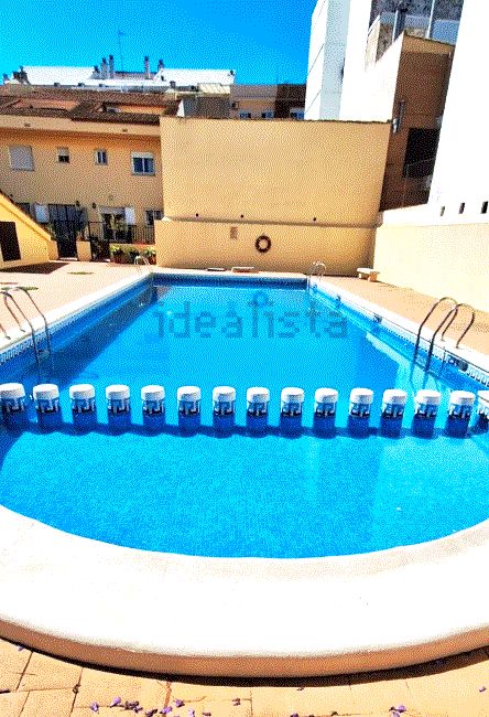 Swimming pool of Single-family semi-detached for sale in  Valencia Capital  with Air Conditioner, Heating and Private garden