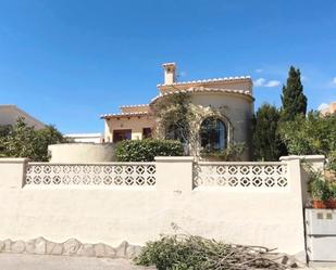 Exterior view of House or chalet for sale in Benitachell / El Poble Nou de Benitatxell  with Air Conditioner, Heating and Private garden