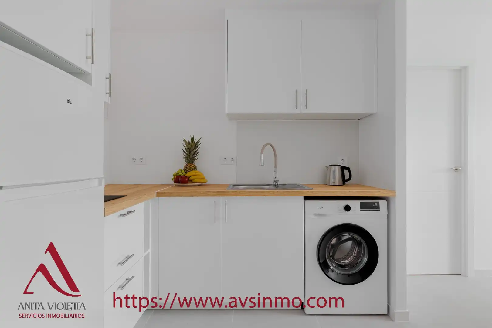 Kitchen of Apartments for rent in Torrevieja  with Air Conditioner, Furnished and Oven