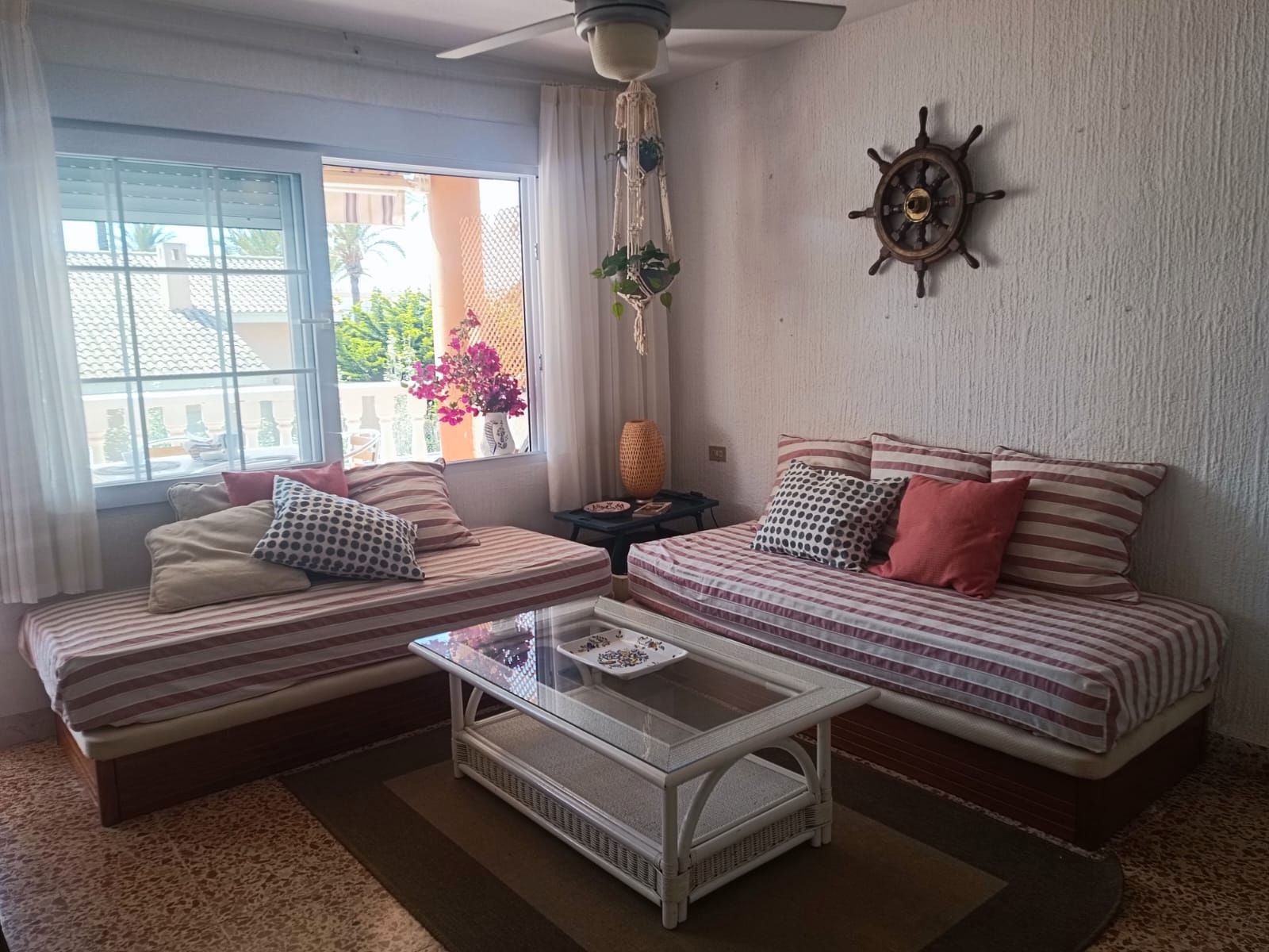 Living room of Apartment for sale in La Manga del Mar Menor  with Terrace, Furnished and Oven