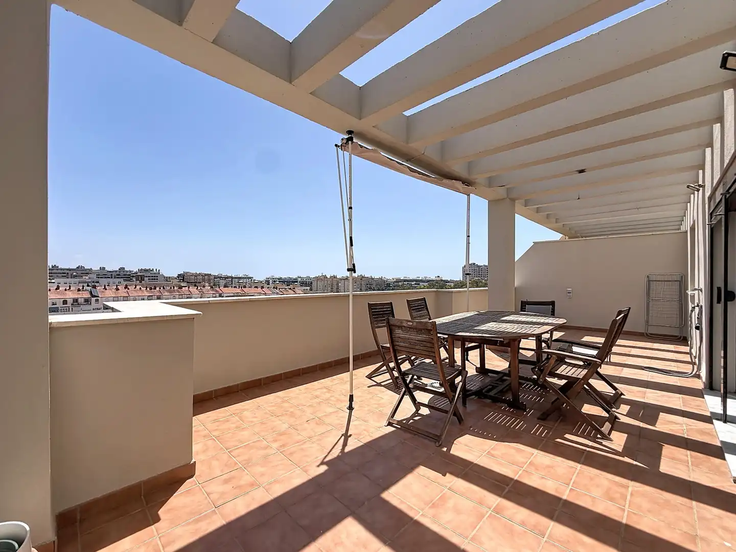 Terraza de Ático de alquiler en Málaga con Aire acondicionado, Terraza y Amueblado