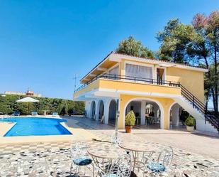 Piscina de Casa o xalet en venda en Villena amb Calefacció, Jardí privat i Terrassa