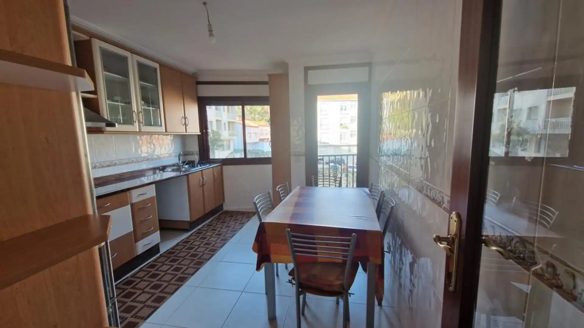 Küche von Wohnungen zum Verkauf in Boiro mit Heizung, Parkett und Abstellraum