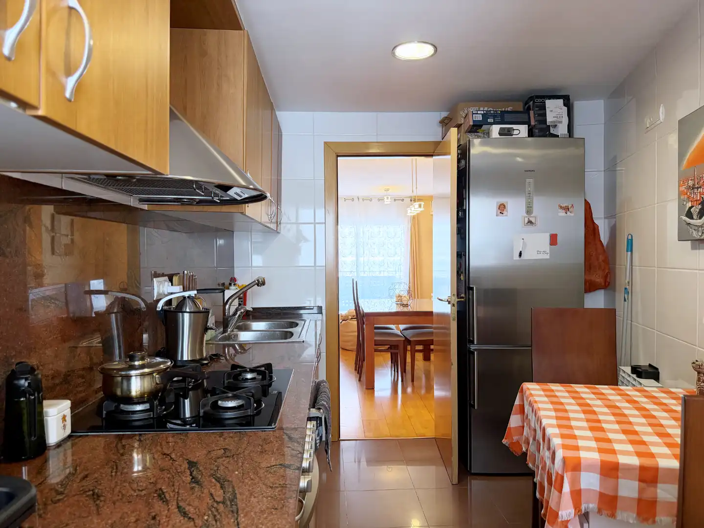 Kitchen of Flat for sale in Barcelona  with Air Conditioner, Heating and Furnished