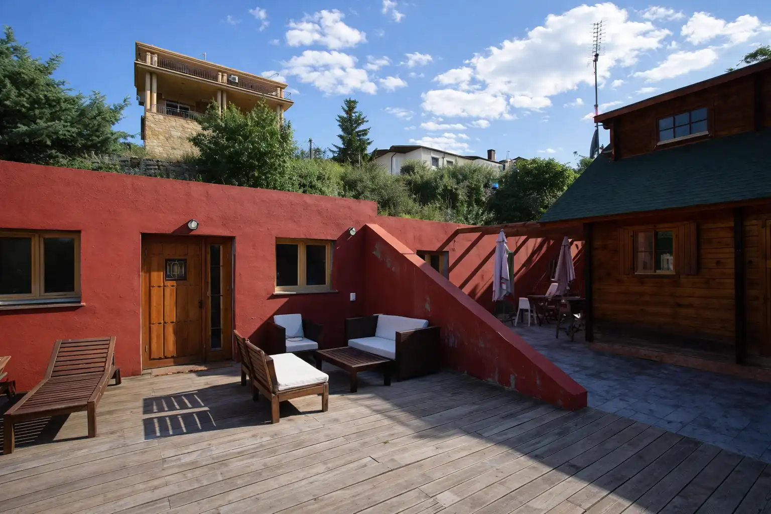 Terrasse von Haus oder Chalet zum Verkauf in Soto del Real mit Klimaanlage, Heizung und Privatgarten