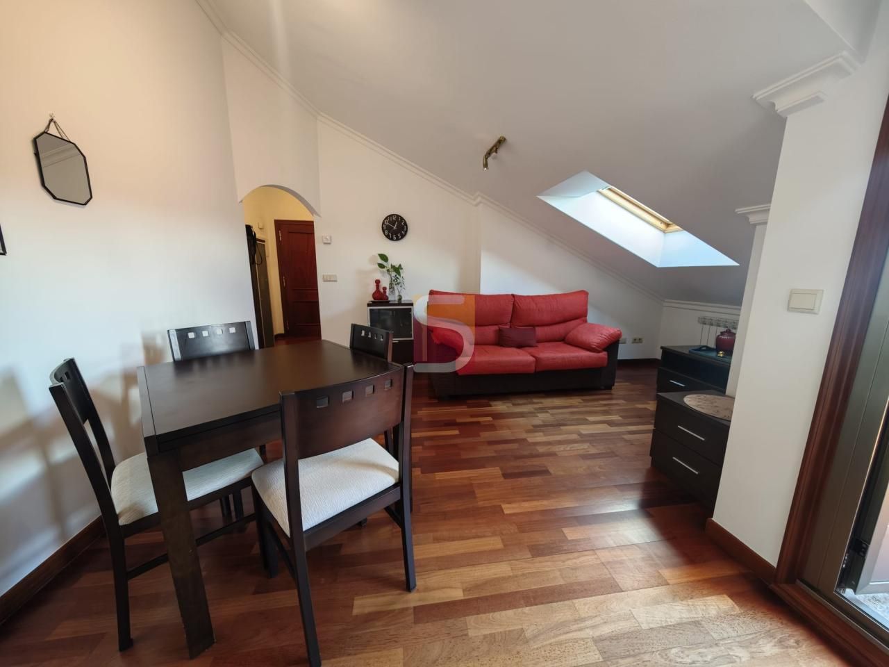 Living room of Attic to rent in Gondomar  with Heating, Terrace and Furnished