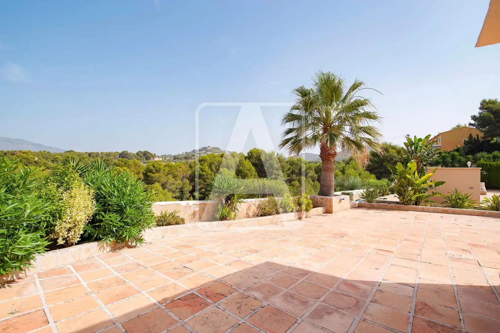 Jardí de Casa o xalet en venda en Calpe / Calp amb Aire condicionat, Calefacció i Jardí privat