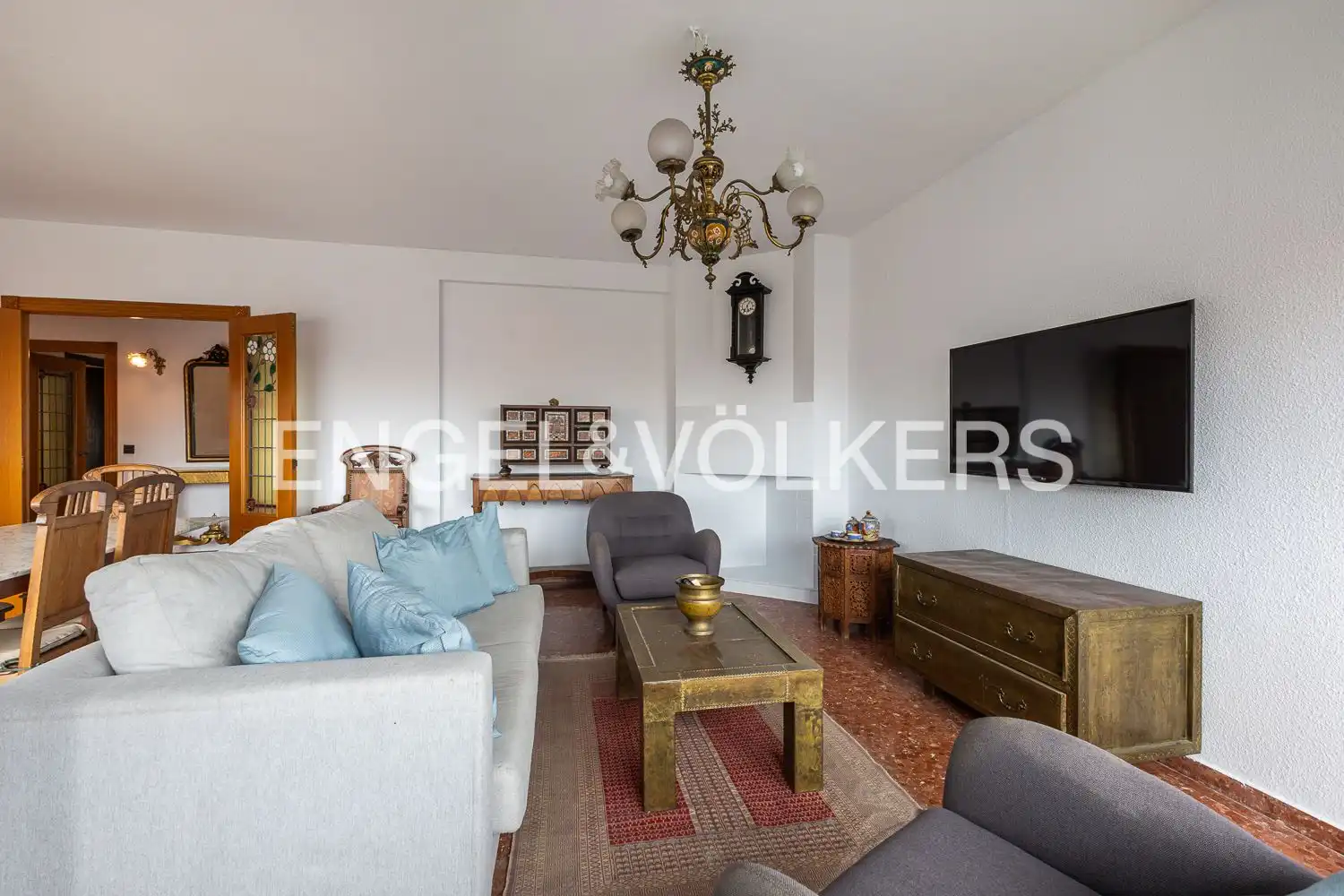 Sala de estar de Piso en venta en Valencia con Aire acondicionado, Calefacción y Balcón