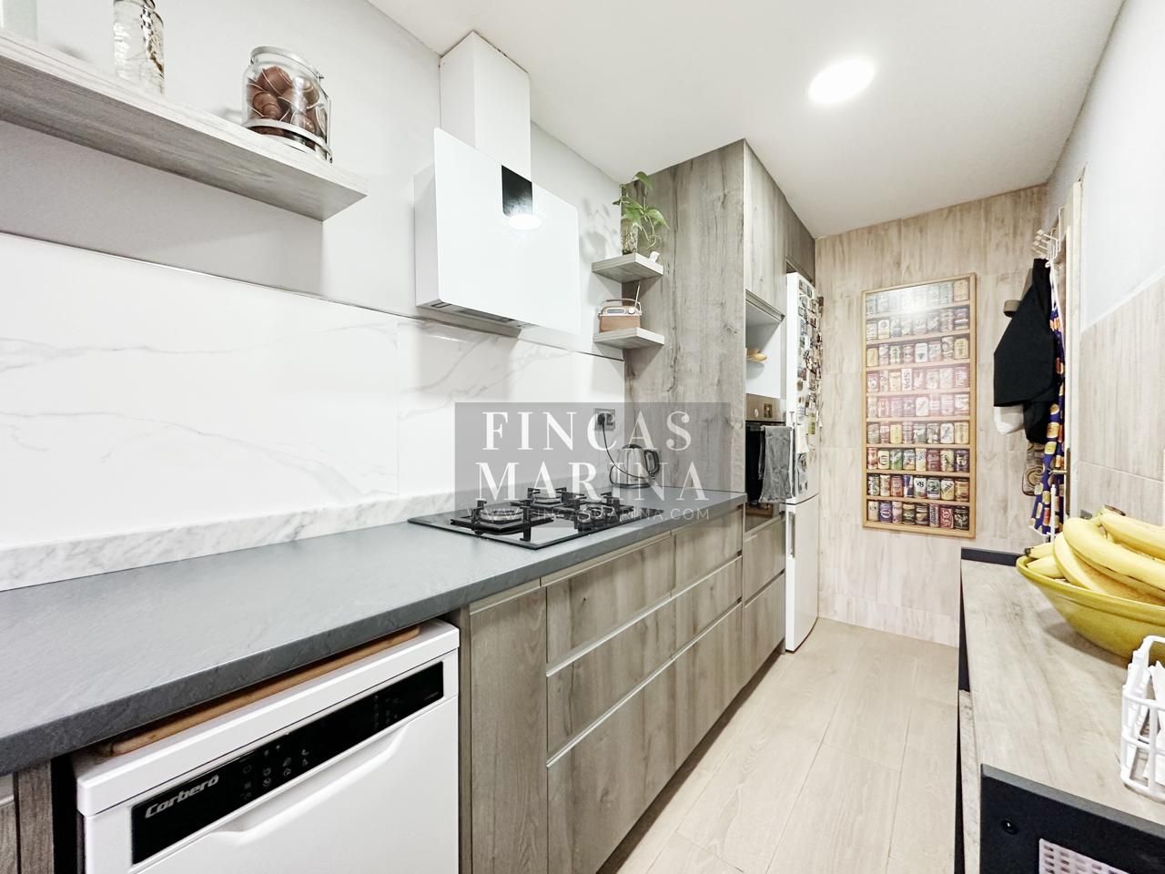 Kitchen of Flat for sale in Gavà  with Parquet flooring and Balcony