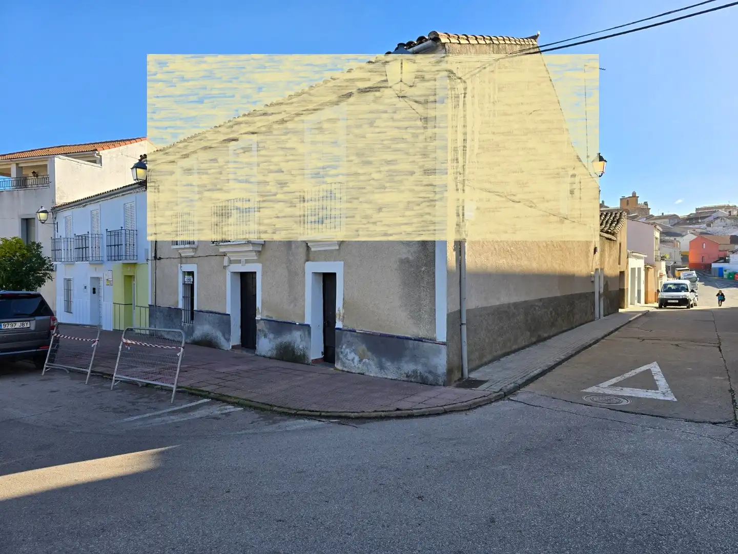 Vista exterior de Piso en venta en Aliseda