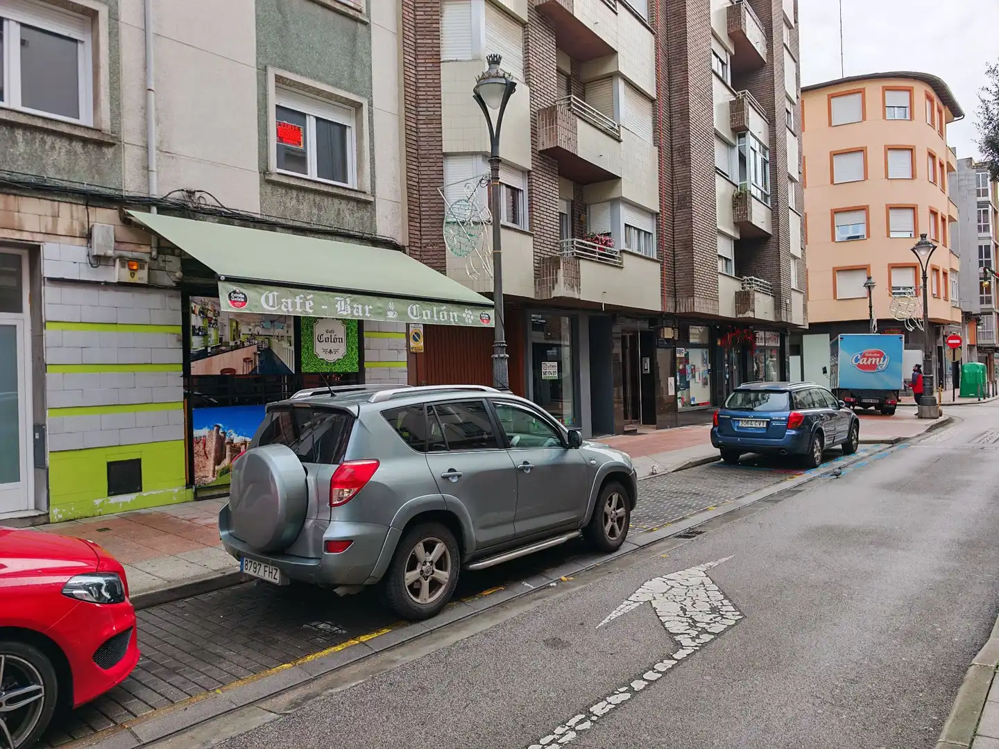 Vista exterior de Piso en venta en Ponferrada con Calefacción y Amueblado