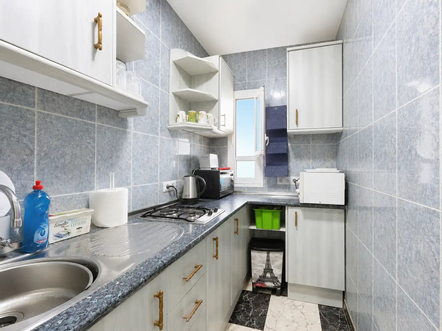 Cocina de Apartamento en venta en Benalmádena con Aire acondicionado, Terraza y Amueblado
