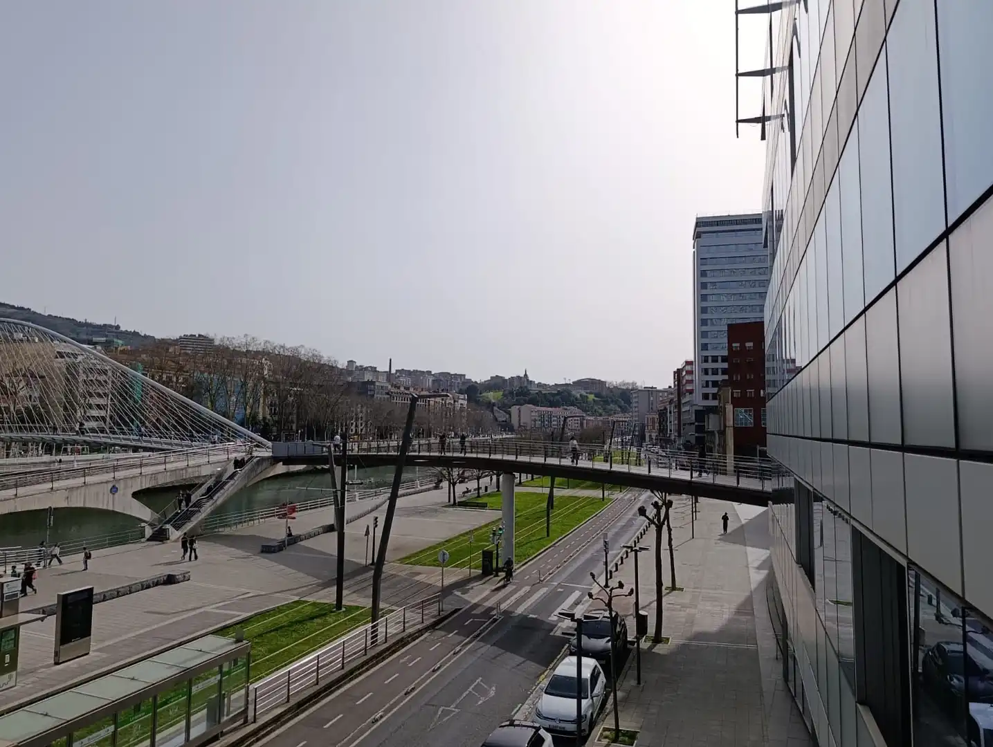 Vista exterior de Piso de alquiler en Bilbao  con Aire acondicionado, Calefacción y Terraza