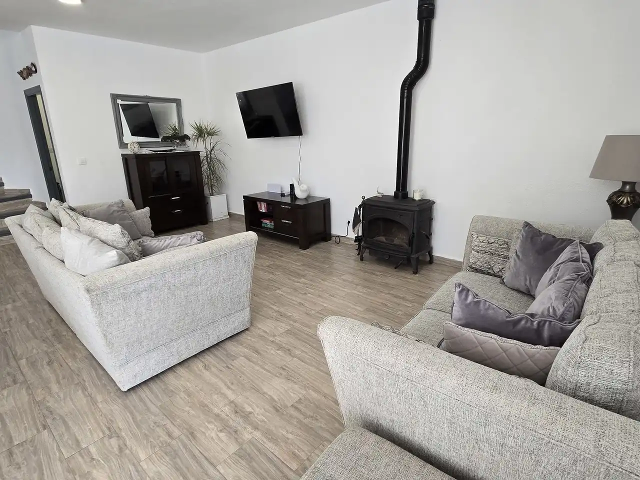 Sala de estar de Casa o chalet en venta en Cuevas del Almanzora con Aire acondicionado y Terraza