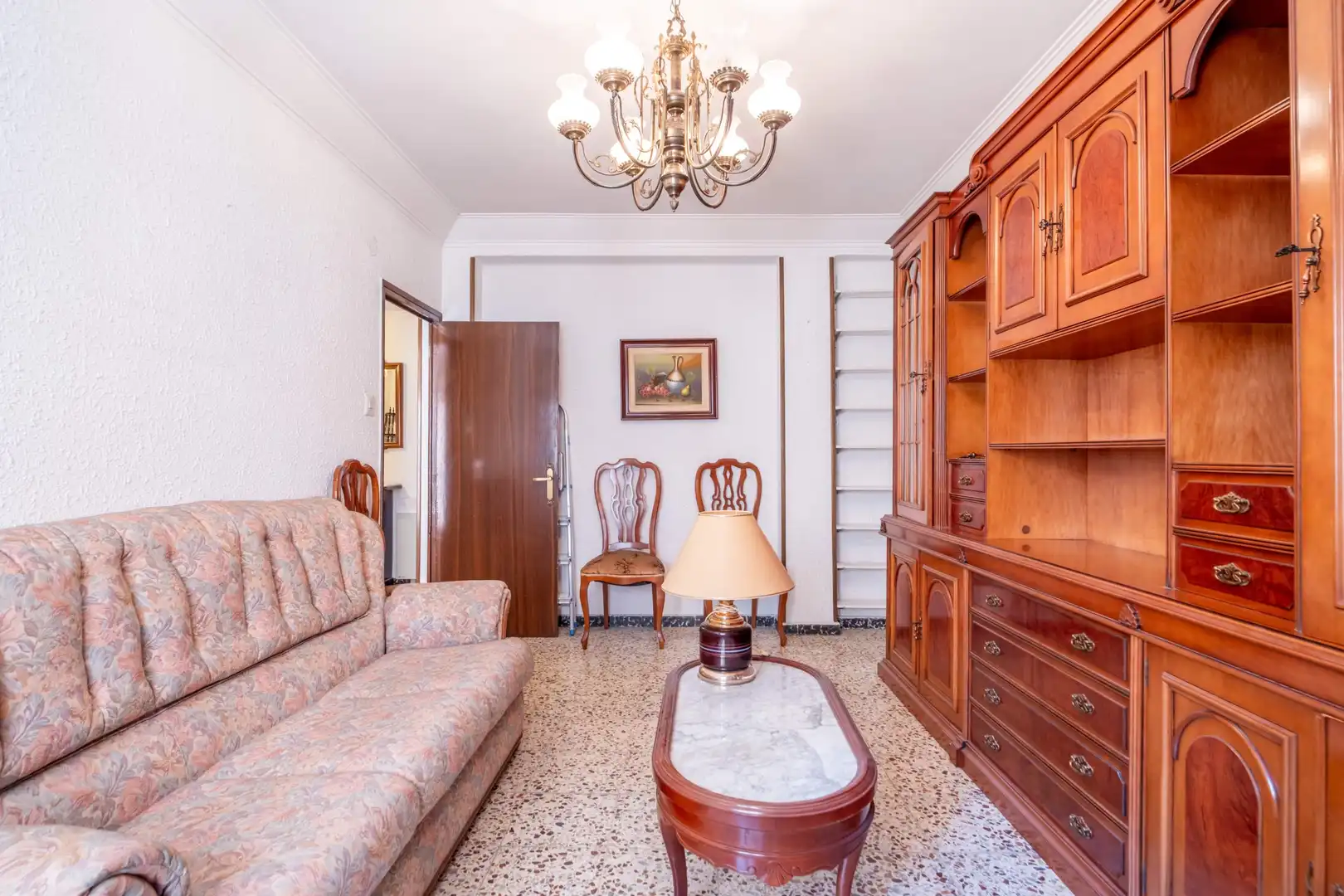 Sala de estar de Piso en venta en Zaragoza con Calefacción, Terraza y Balcón