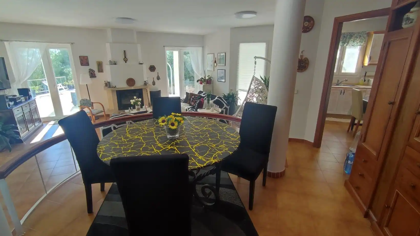 Comedor de Casa o chalet en venta en Altea con Aire acondicionado, Jardín privado y Terraza