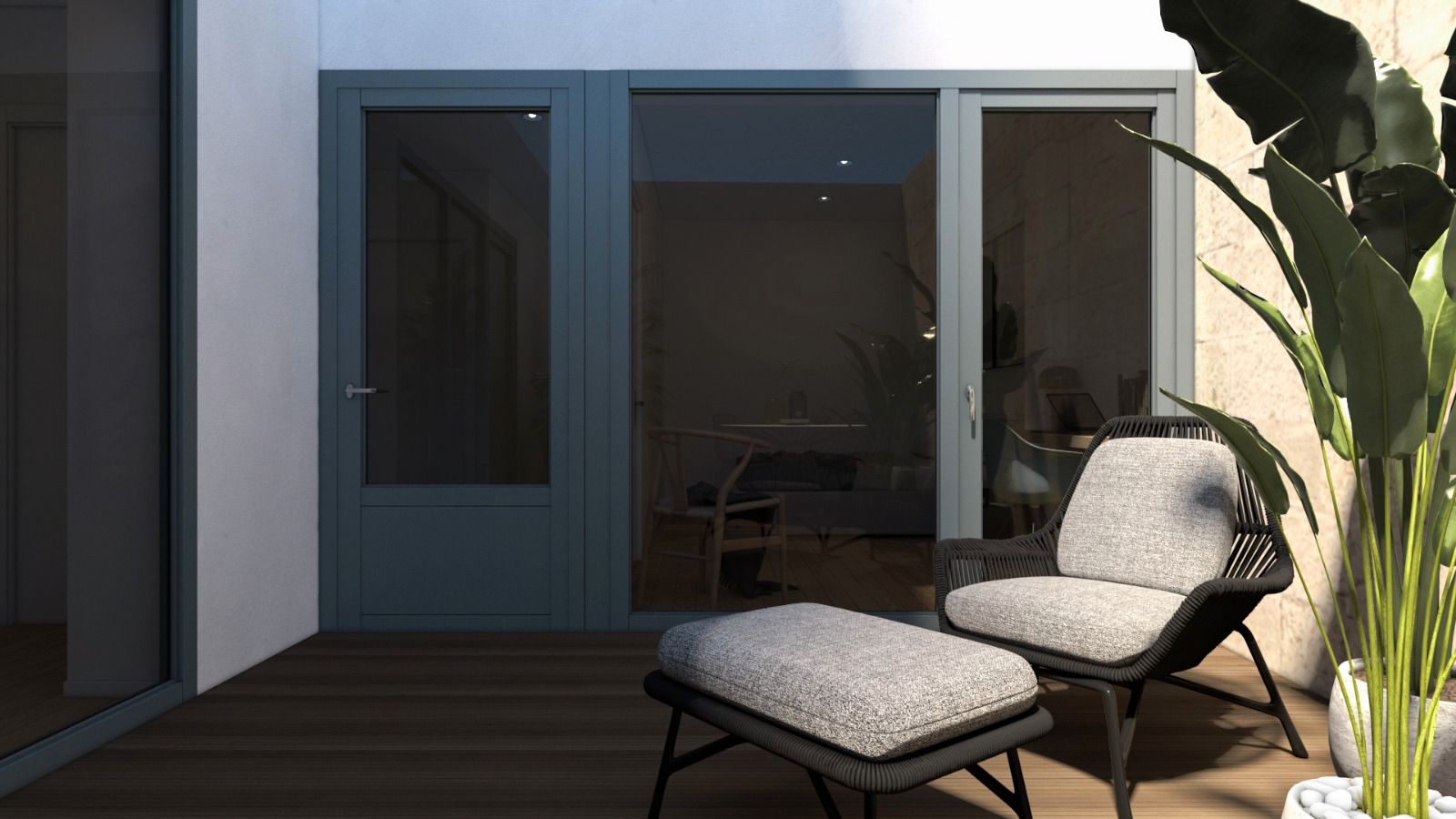 Terraza de Apartamento en venta en Ourense Capital  con Calefacción y Parquet