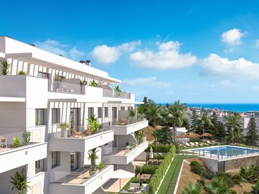 Apartment mit Pool zum Verkauf in Mijas pueblo