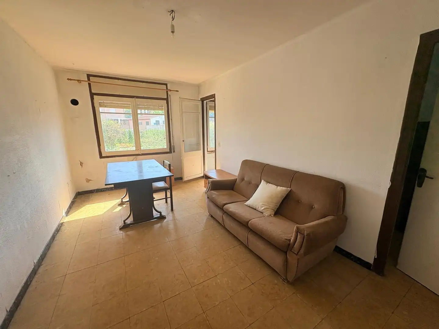 Sala d'estar de Pis en venda en Santa Coloma de Queralt amb Jardí privat