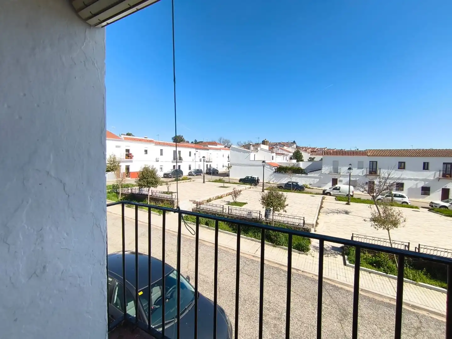 Vista exterior de Piso en venta en Cazalla de la Sierra con Aire acondicionado