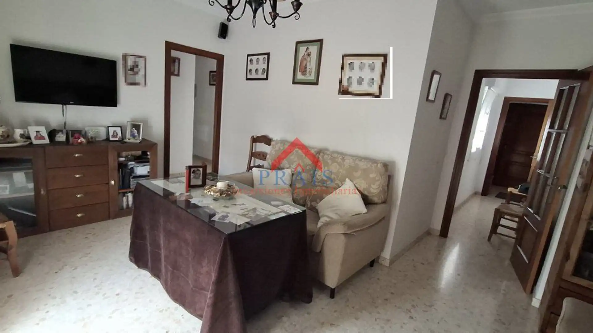 Vista exterior de Piso en venta en Utrera