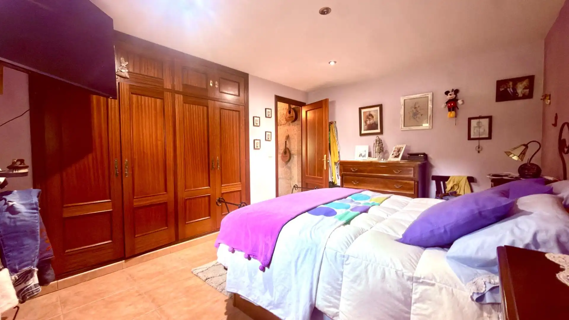 Bedroom of Houses for sale in Esgos  with Private garden, Parquet flooring and Furnished