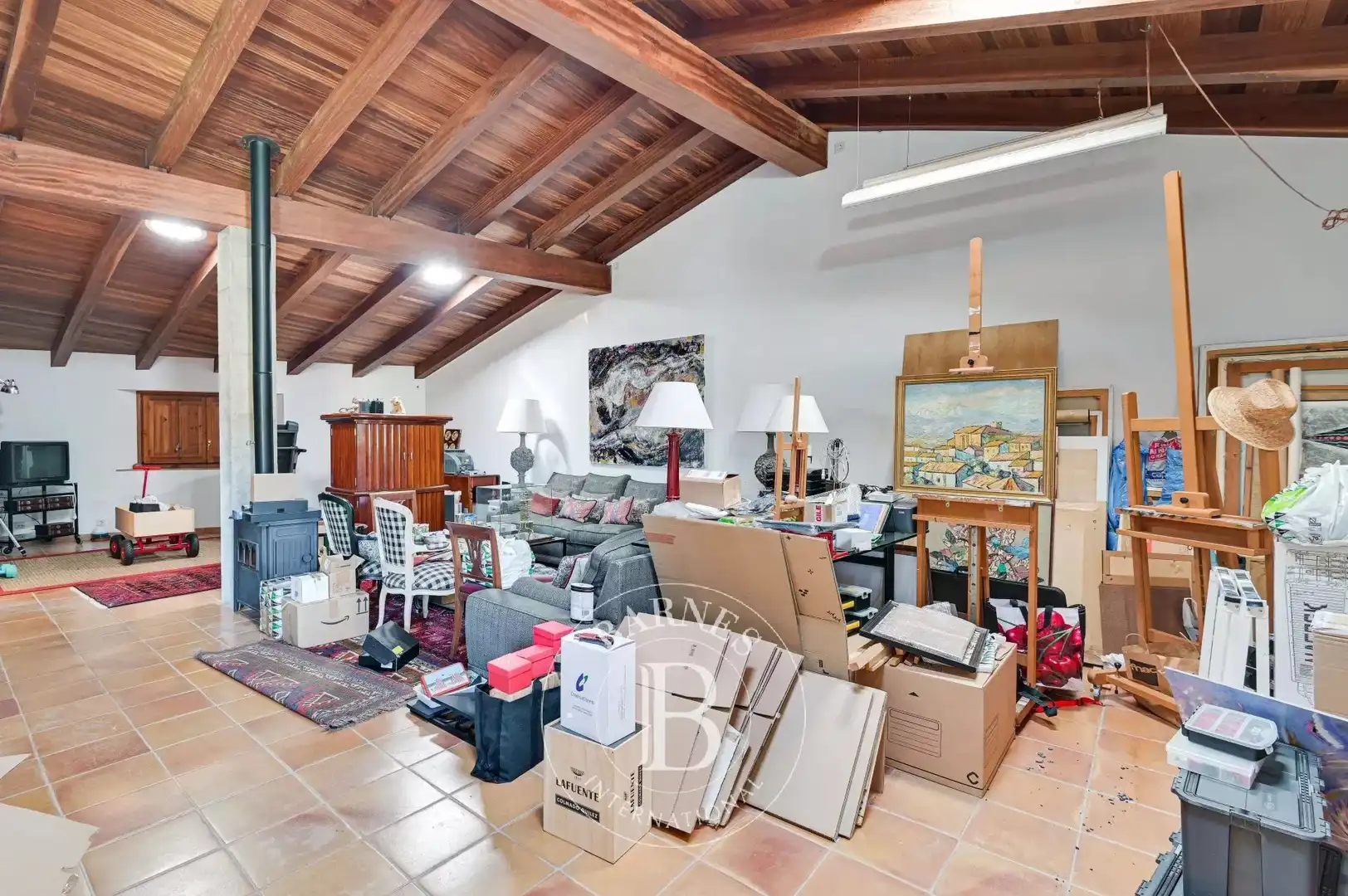 Living room of Country homes for sale in Torrent (Girona)  with Private garden, Terrace and Swimming Pool