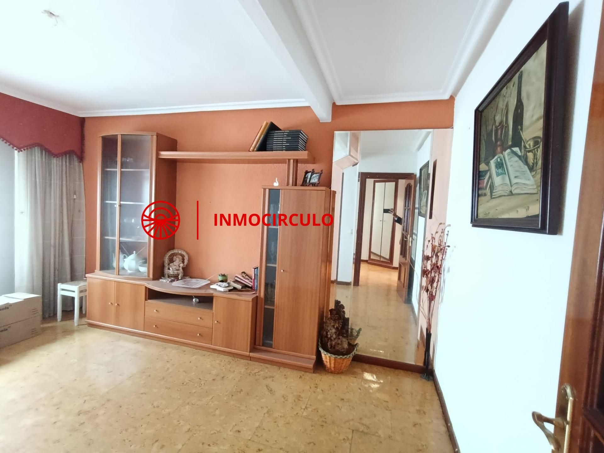 Living room of Flat for sale in Burgos Capital  with Heating, Terrace and Balcony