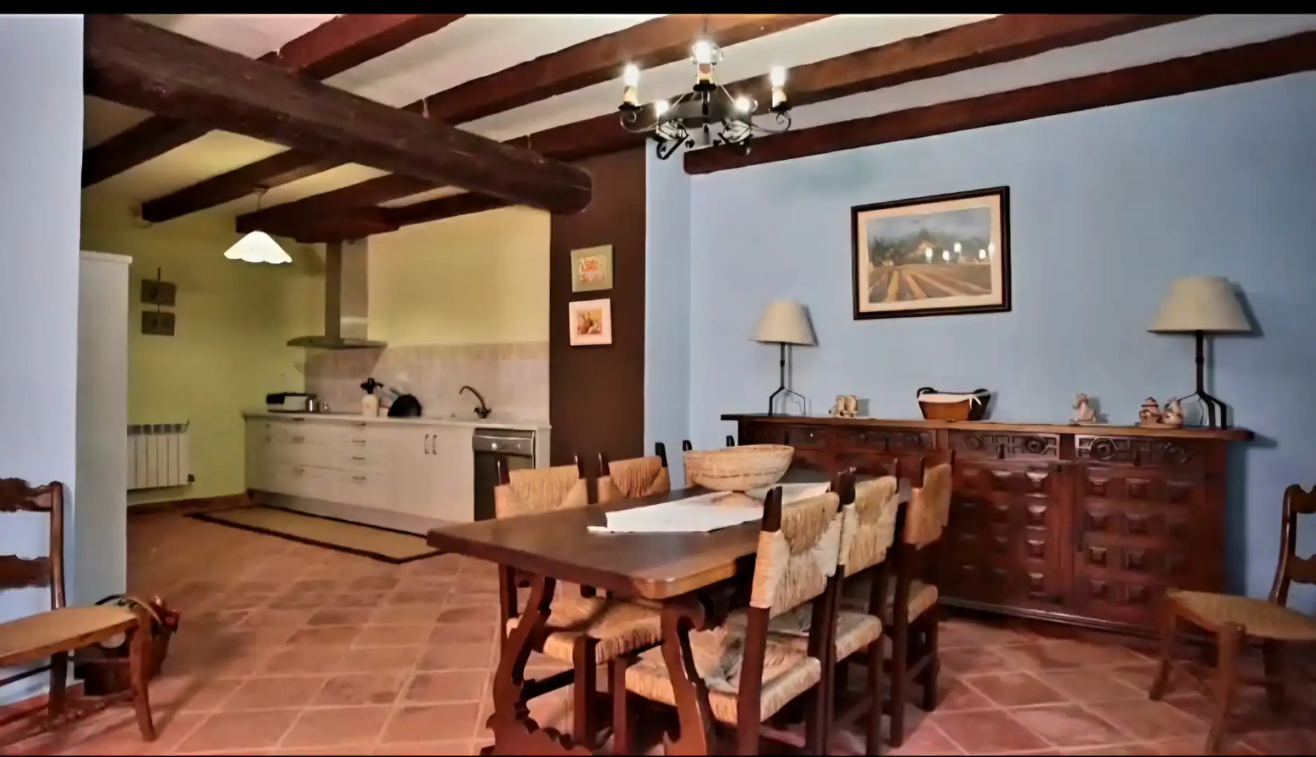 Esszimmer von Country house zum Verkauf in Vélez-Blanco mit Klimaanlage, Heizung und Privatgarten