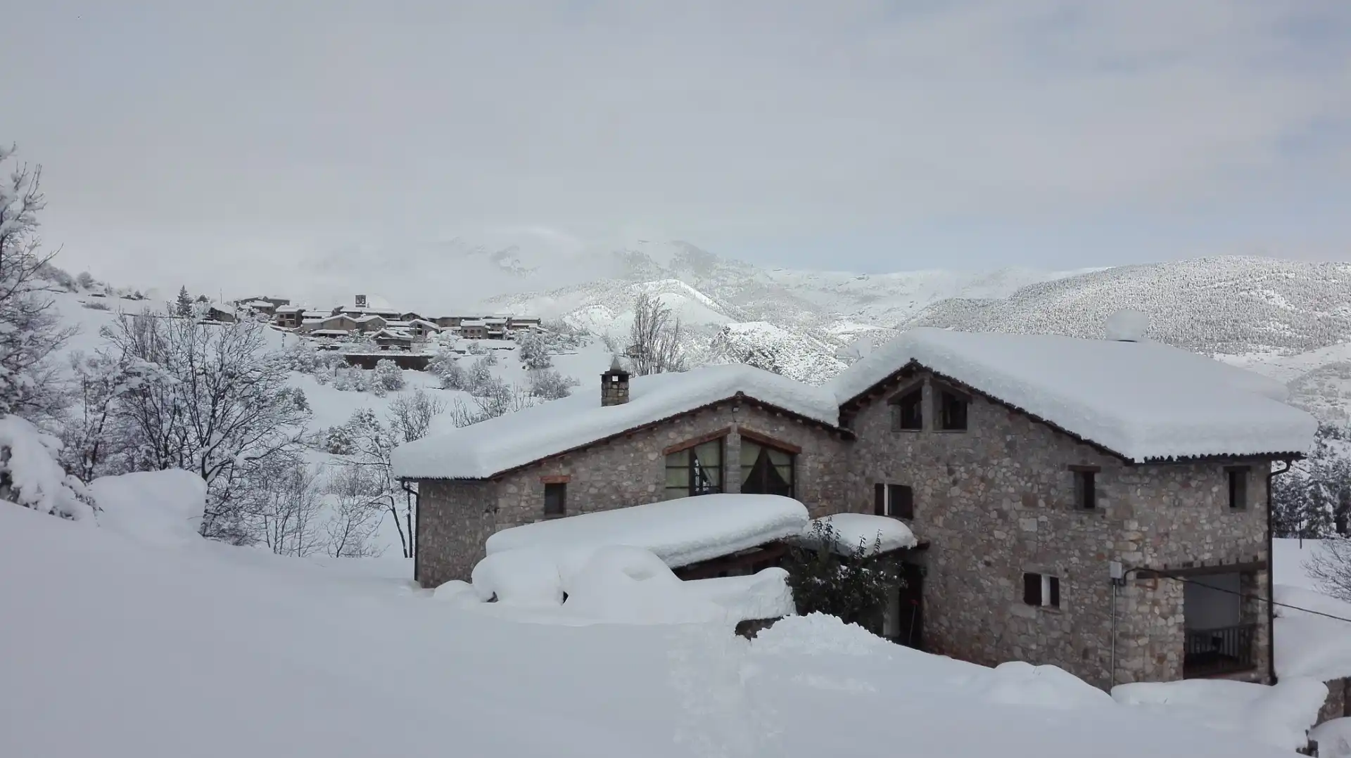 Vista exterior de Finca rústica en venta en Gósol con Calefacción, Jardín privado y Trastero