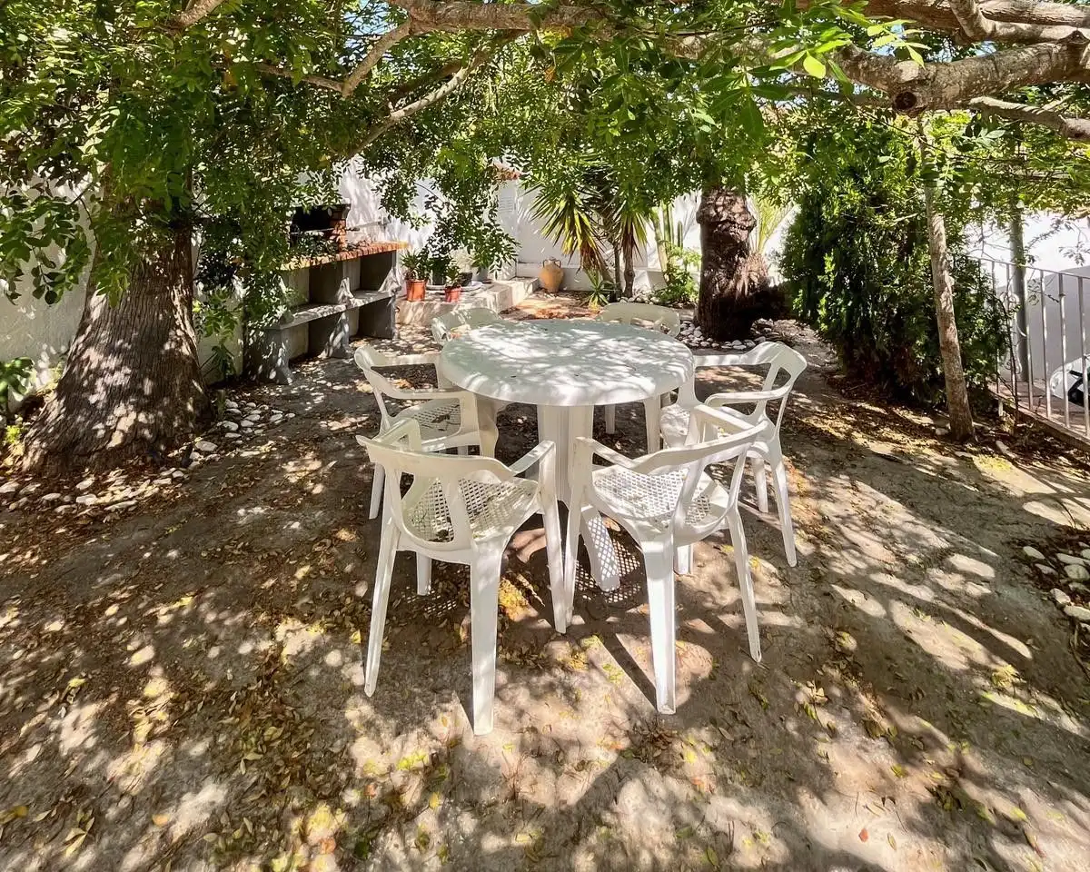 Terraza de Finca rústica de alquiler en Benissa con Amueblado y Piscina comunitaria